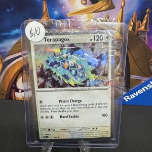 Terapagos 161/191 Sealed Promo Pokemon card