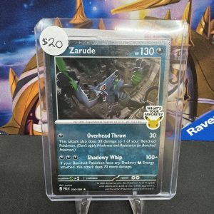 Zarude 056/084 Sealed Promo Pokemon card
