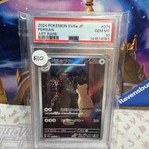 Persian 075/064 AR PSA 10, Graded Cards Pokemon card