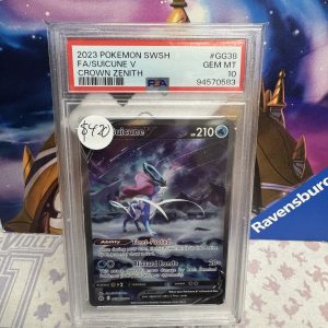 Suicine GG38/GG70 PSA 10, Graded Cards Pokemon card