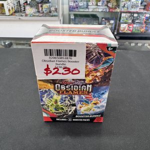 Obsidian Flames Booster Bundle Pokemon card