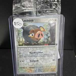 Lechonk EB Games 154/198, Promo Pokemon card