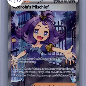 Acerola's Mischief 165/132, Mega Evolutions Pokemon card