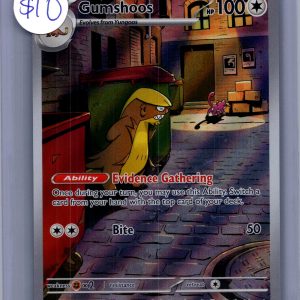 Gumshoos 153/132, Mega Evolutions Pokemon card