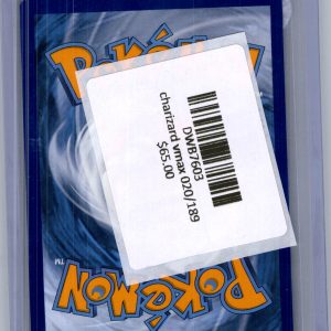 Charizard VMAX 020/189, Darkness Ablaze Pokemon card - alternate view