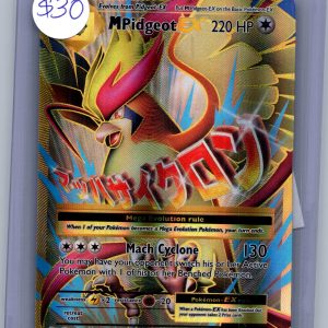 M Pidgeot EX 105/108, Evolutions Pokemon card