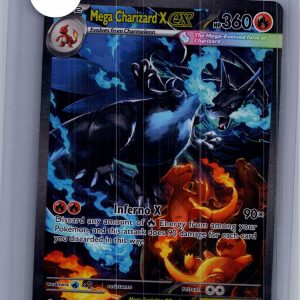 Mega Charizard X EX 125/094, Phantasmal Flames Pokemon card