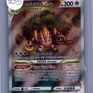 Regigigas VSTAR GG55/GG70, Crown Zenith Pokemon card