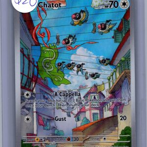 chatot 181/162 Pokemon card
