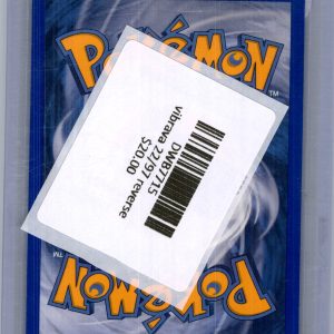 Vibrava 22/97 Reverse Holo, Vintage Singles Pokemon card - alternate view