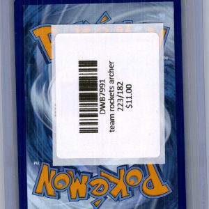 Rocket's Archer 233/182, Destined Rivals Pokemon card - alternate view