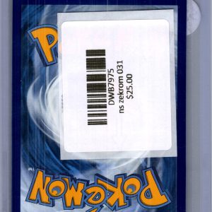 N's Zekrom 031, PROMO Pokemon card - alternate view