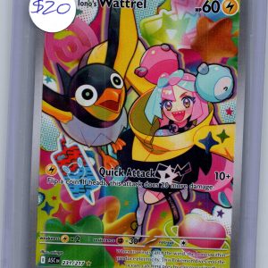 Iono's Wattrel 231/217, Ascended Heroes Pokemon card