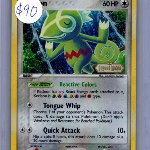 Kecleon 37/92 Reverse Holo, Vintage Singles Pokemon card