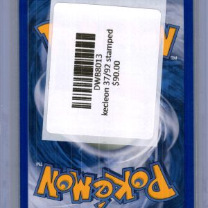 Kecleon 37/92 Reverse Holo, Vintage Singles Pokemon card - alternate view