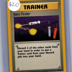 Item Finder 74/102, Vintage Singles Pokemon card
