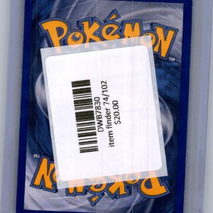 Item Finder 74/102, Vintage Singles Pokemon card - alternate view
