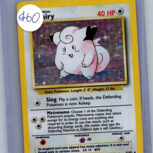 Clefairy 5/102, Vintage Singles Pokemon card