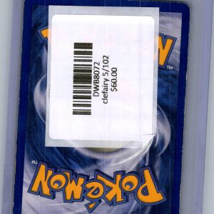 Clefairy 5/102, Vintage Singles Pokemon card - alternate view