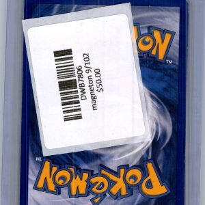 Magneton 9/102, Vintage Singles Pokemon card - alternate view