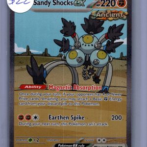 Sandy Shocks EX 250/182, Paradox Rift Pokemon card