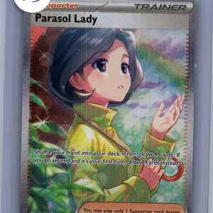 Parasol Lady 255/182, Paradox Rift Pokemon card