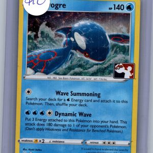 Kyogre 036/159 Prize Pack, PROMO Pokemon card