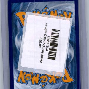 Kyogre 036/159 Prize Pack, PROMO Pokemon card - alternate view
