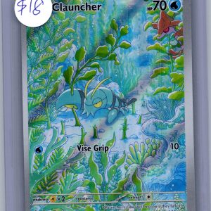 Clauncher 205/198, Scarlet Violet Pokemon card