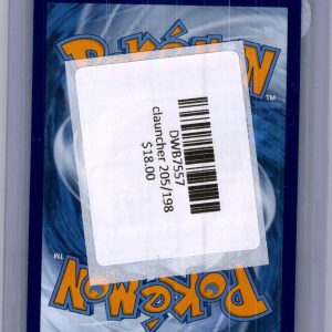Clauncher 205/198, Scarlet Violet Pokemon card - alternate view