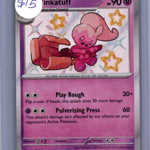 Tinkatuff 166/091, Paldean Fates Pokemon card