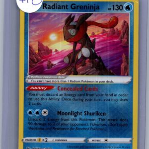 Radiant Greninja 046/189, Astral Radiance Pokemon card