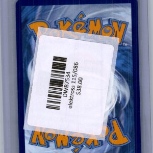 Eelektross 115/086, Black Bolt Pokemon card - alternate view