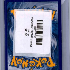 Manectric 38/107 Reverse Holo, Vintage Singles Pokemon card - alternate view