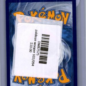 Paldean Wooper 102/094, Phantasmal Flames Pokemon card - alternate view