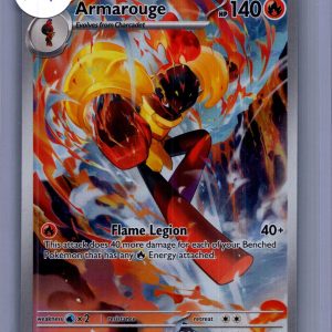Armarouge 086/084, Pitch Black Pokemon card