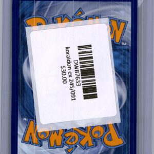 Koraidon EX 245/091, Paldean Fates Pokemon card - alternate view