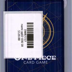 Nami OP02-036 SR, One Piece Singles One Piece trading card - alternate view