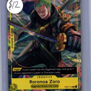 Rorona Zoro OP07-113, One Piece Singles One Piece trading card
