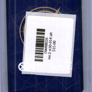 Mr.3 ST30-014 alt, One Piece Singles One Piece trading card - alternate view