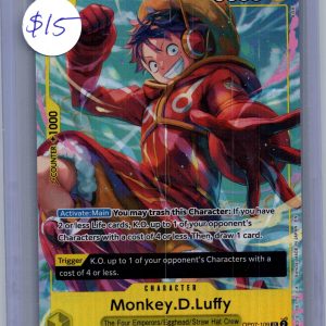 Monkey D Luffy OP07-109, One Piece Singles One Piece trading card