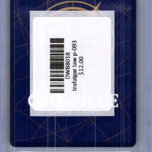 Trafalgar Law P-093, One Piece Singles One Piece trading card - alternate view