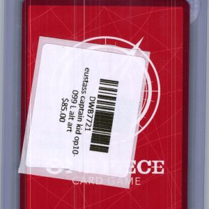 Eustass Captain Kid OP10-099 L alt art, One Piece Singles One Piece trading card - alternate view