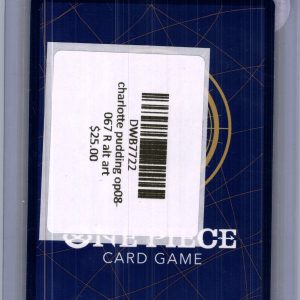 Charlotte Pudding OP08-067 R alt art, One Piece Singles One Piece trading card - alternate view