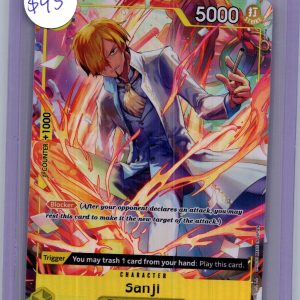 Sanji OP04-104 Sr alt art, One Piece Singles One Piece trading card