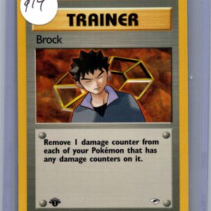 Brock 98/132, Vintage Singles Pokemon card