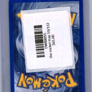 The Rocket Trap 19/132, Vintage Singles Pokemon card - alternate view