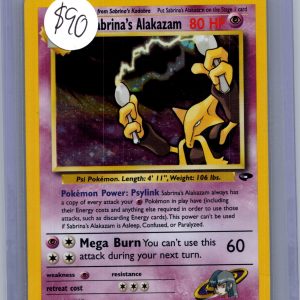 Alakazam 16/132, Vintage Singles Pokemon card
