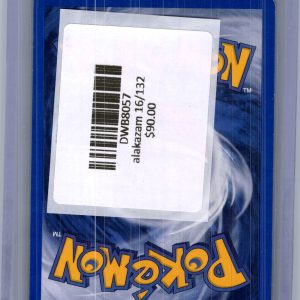 Alakazam 16/132, Vintage Singles Pokemon card - alternate view