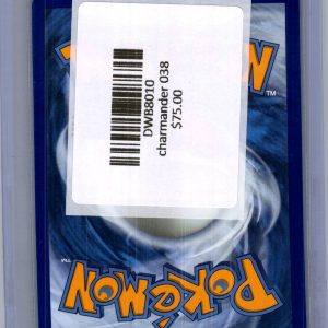 Charmander 038, Promo Pokemon card - alternate view